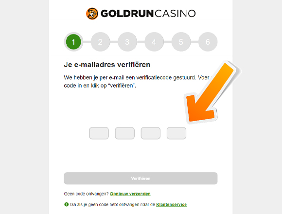 goldrun casino registratie