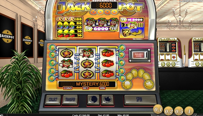 Jackpot 6000 Gameplay
