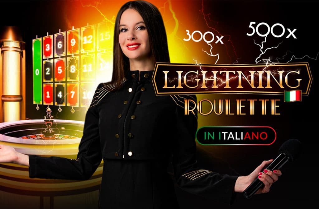 Lightning Roulette Live - Italiano