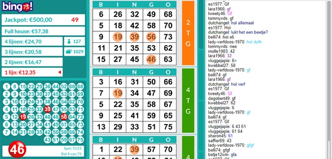 bingo 75