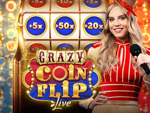 crazy coin flip logo