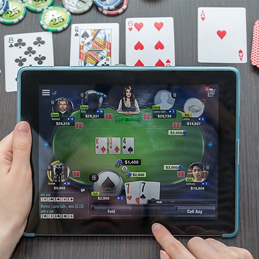 Online poker op i-pad