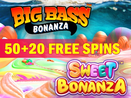70 free spins toto