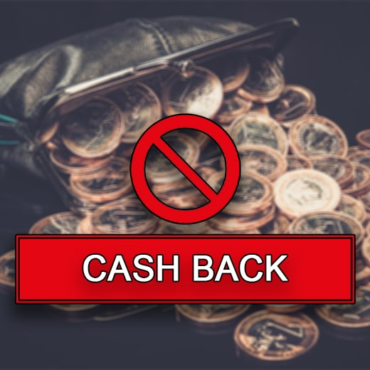 verbod cash back